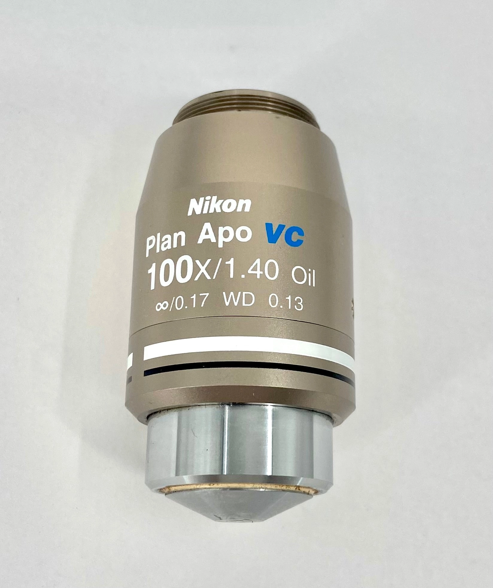 Nikon<br /> Plan APO VC 100x/1.40 Oil M25 Thread Size   Microscope Objective