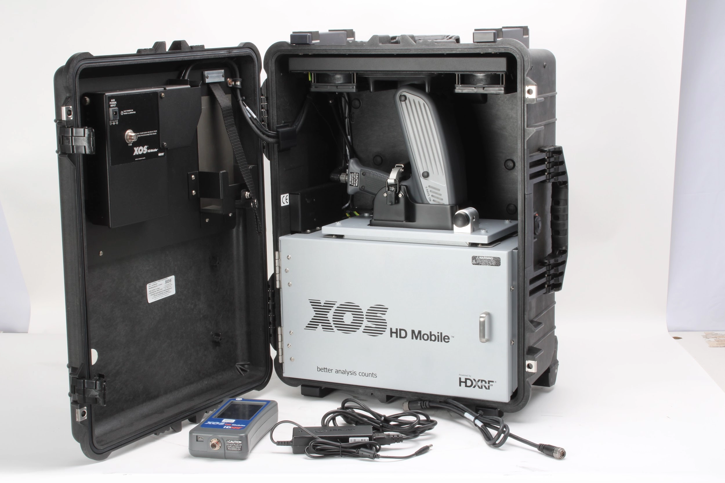 XOS HD Mobile HDXRF Transporter Handheld XRF Spectrometer - AS IS