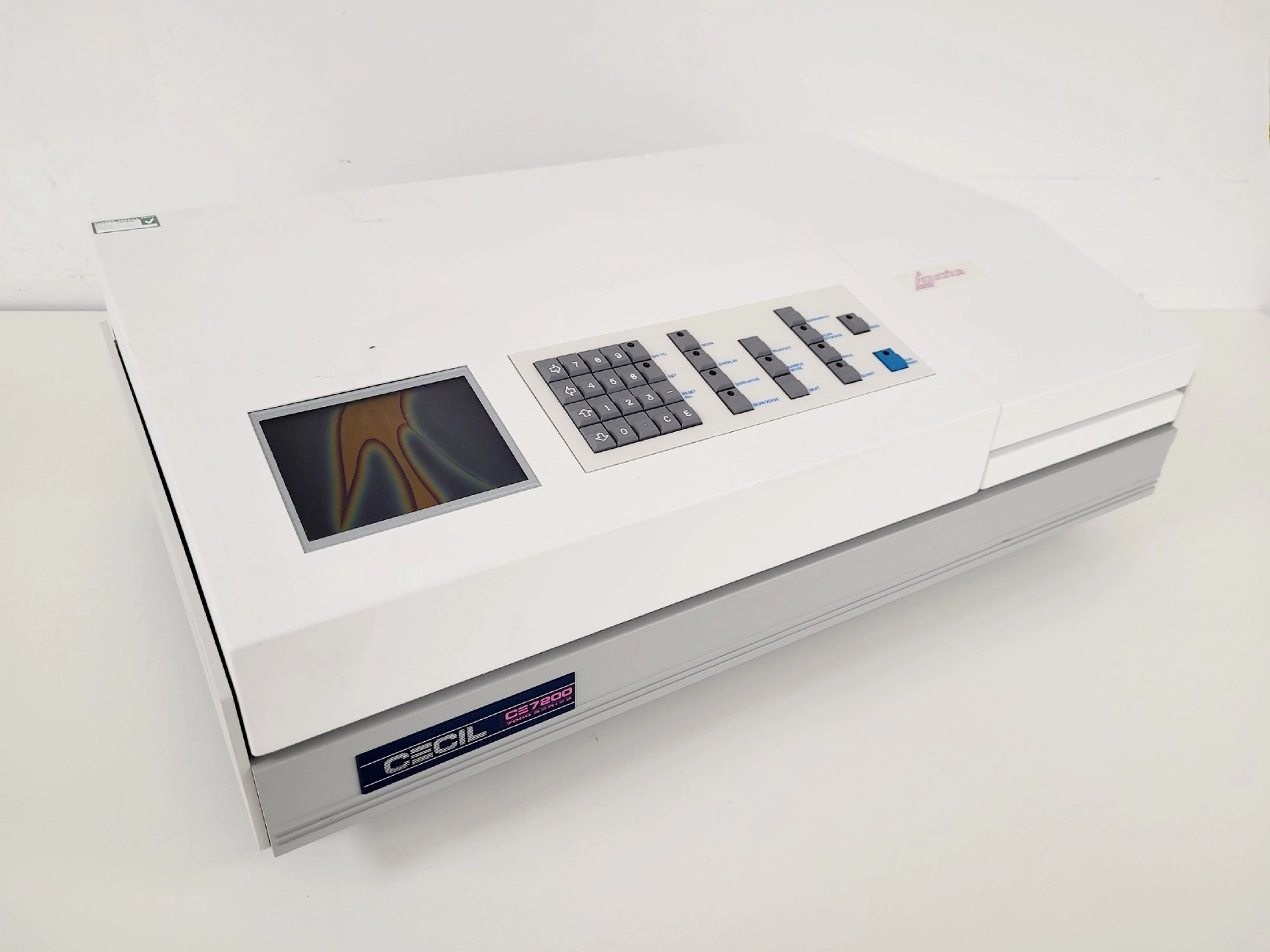 Cecil Type CE 7200 Spectrometer Lab Faulty Screen