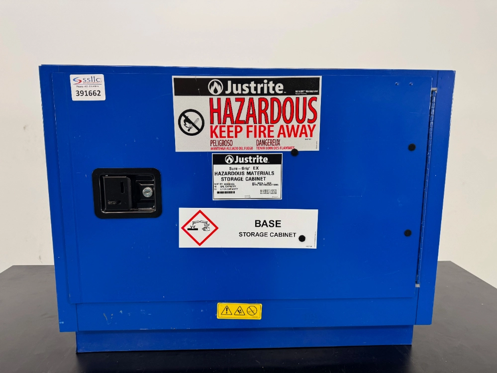 Justrite Sure-Grip EX 16 Gallon Hazardous Materials Storage Cabinet