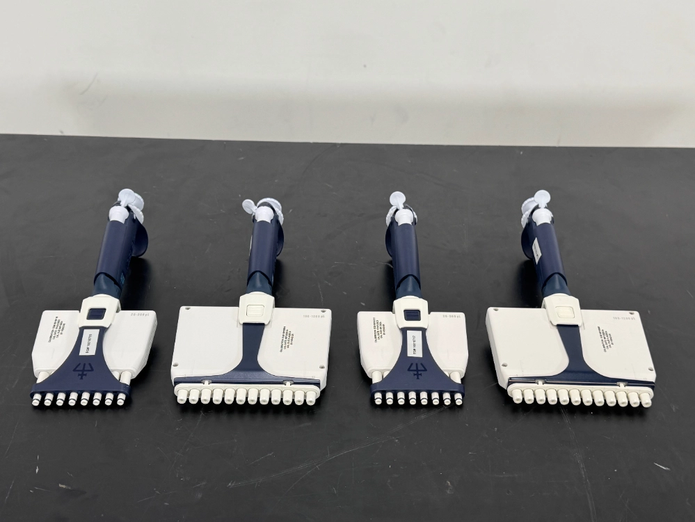 Gilson Pipetman Multichannel Pipettes - Quantity 4