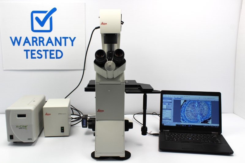 Leica DMi8 Inverted Fluorescence Phase Contrast Microscope (New Filters)