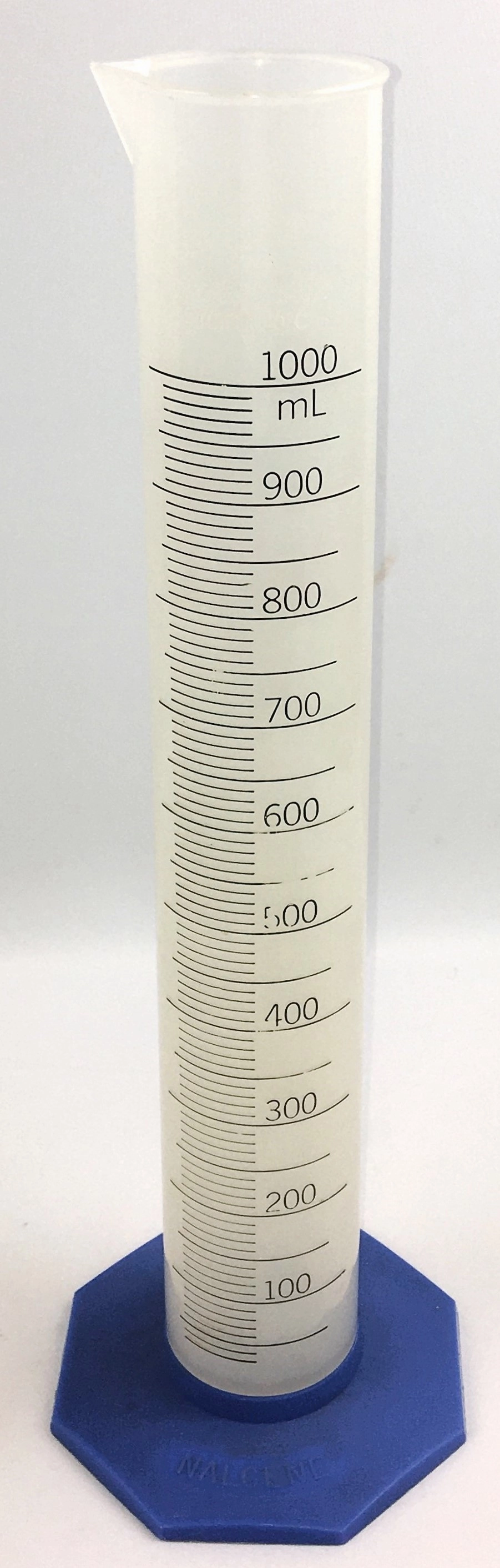 Nalgene 3662-1000 Plastic Graduated Cylinder - 1L