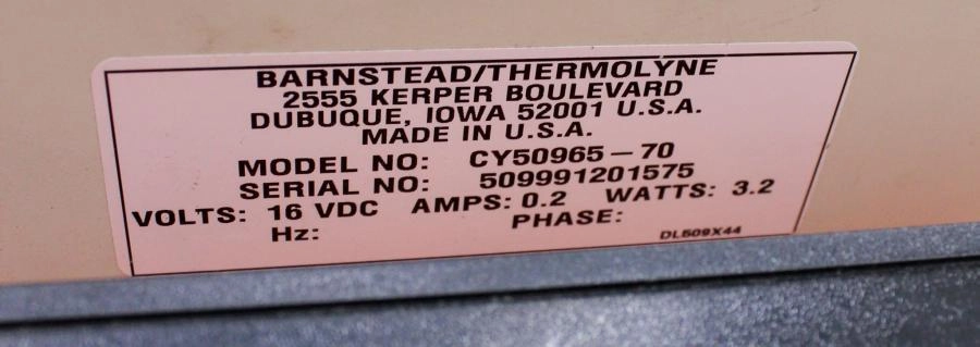 Barnstead/Thermolyne Locator 4 Plus Cryo Biological Storage System - 3376925