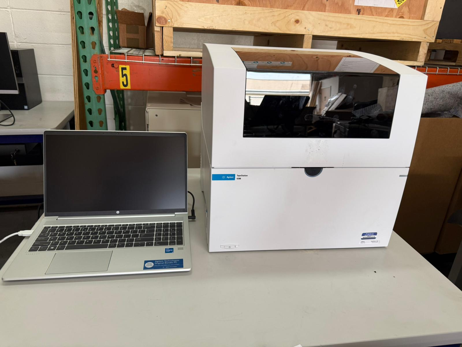 2021 Agilent TapeStation 4200 Electrophoresis System w/ Software