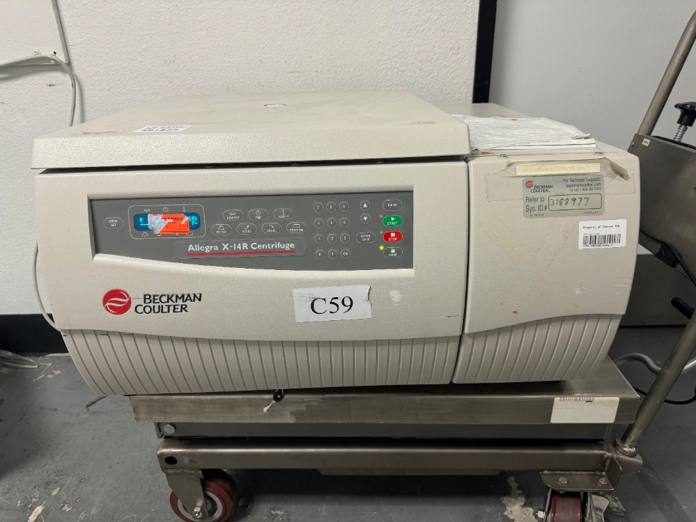 Beckman Coulter Allegra X-14R Refrigerated Centrifuge