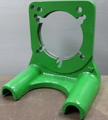 WAUKESHA ENGINE COMPANY, CFR FUEL RESEARCH ENGINE PART: ENGINE BRACKET, NO:Y4597-Z-8, W