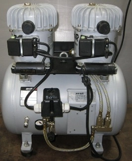 GAST JUN-AIR COMPRESSOR, CERTIFIED BY JUN-AIR NO: 516485, YEAR: 2002, MAWP 177 PSI AT 122 F, W MDMT 