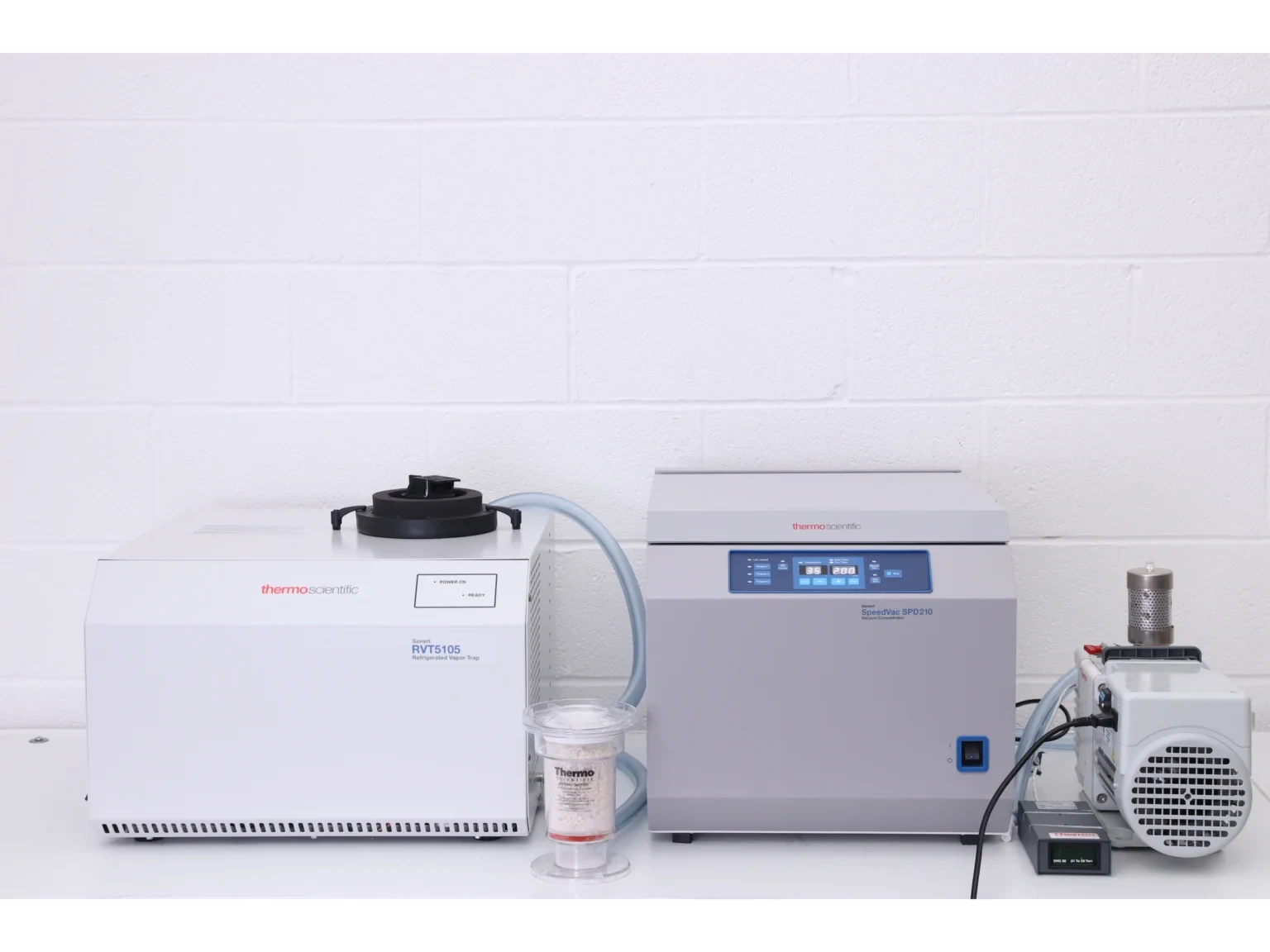 Thermo Scientific Savant SpeedVac SPD210 Vacuum Concentrator & RVT5105 Refrigerated Vapor Trap