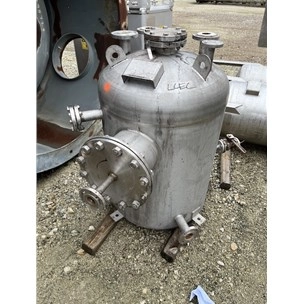 120 Gal Alloy Fab 304 Stainless Steel Pressure Vessel