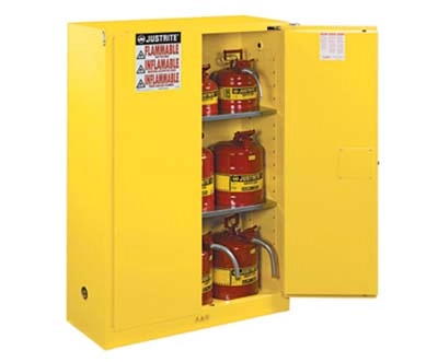 Justrite 45 Gallon, Manual Close, Flammable Cabinet, Sure-Grip&reg; EX &ndash; 894500