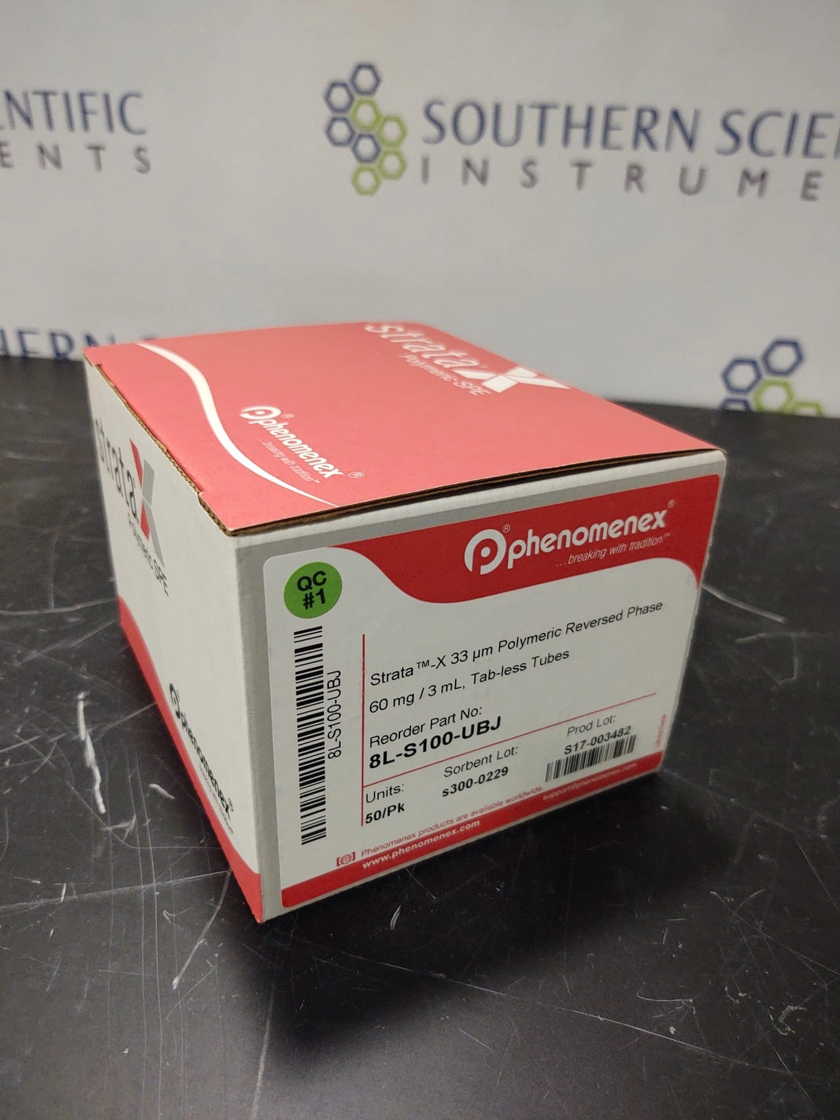 Phenomenex   Strata-X 33 µm Polymeric Reversed Phase, 60 mg / 3 mL, Tubes