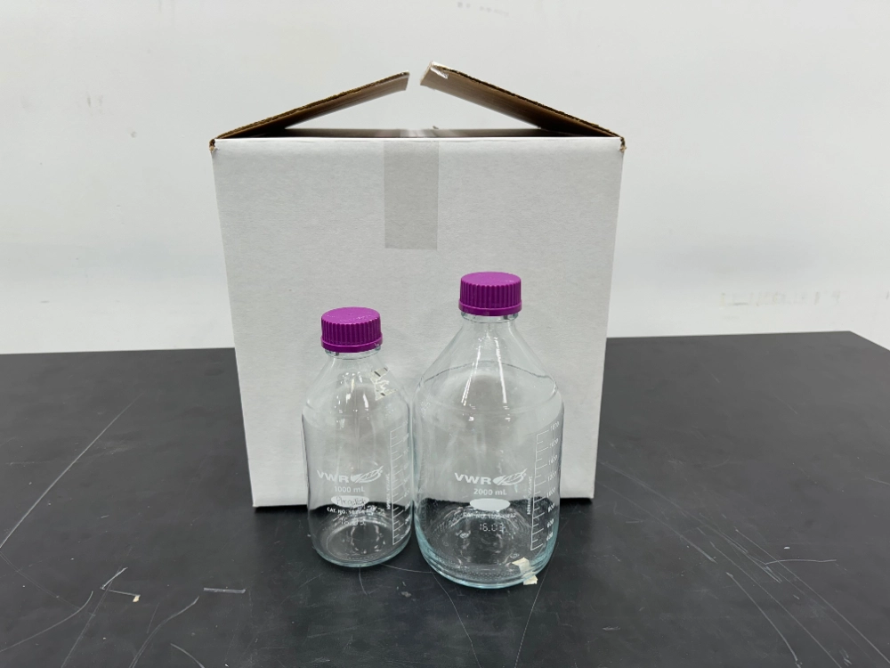 VWR Laboratory Glass Bottles Quantity - 7