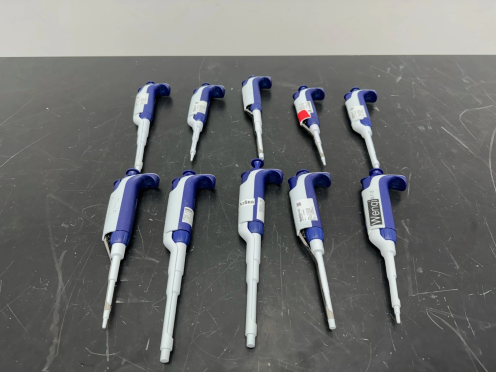 Rainin Pipet-Lite XLS Single Channel Pipettes - Quantity 10