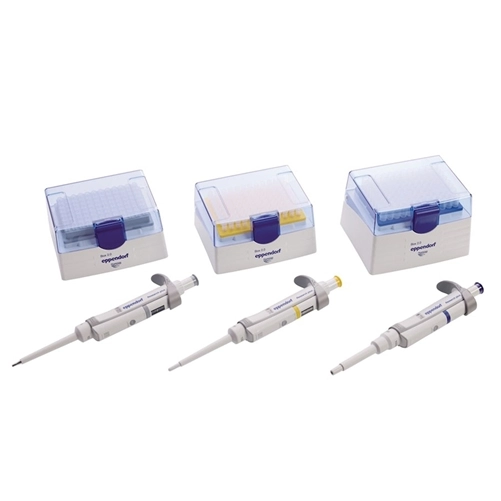 Eppendorf Research Plus 3 Pipette Kit, 0.5 to 1000uL