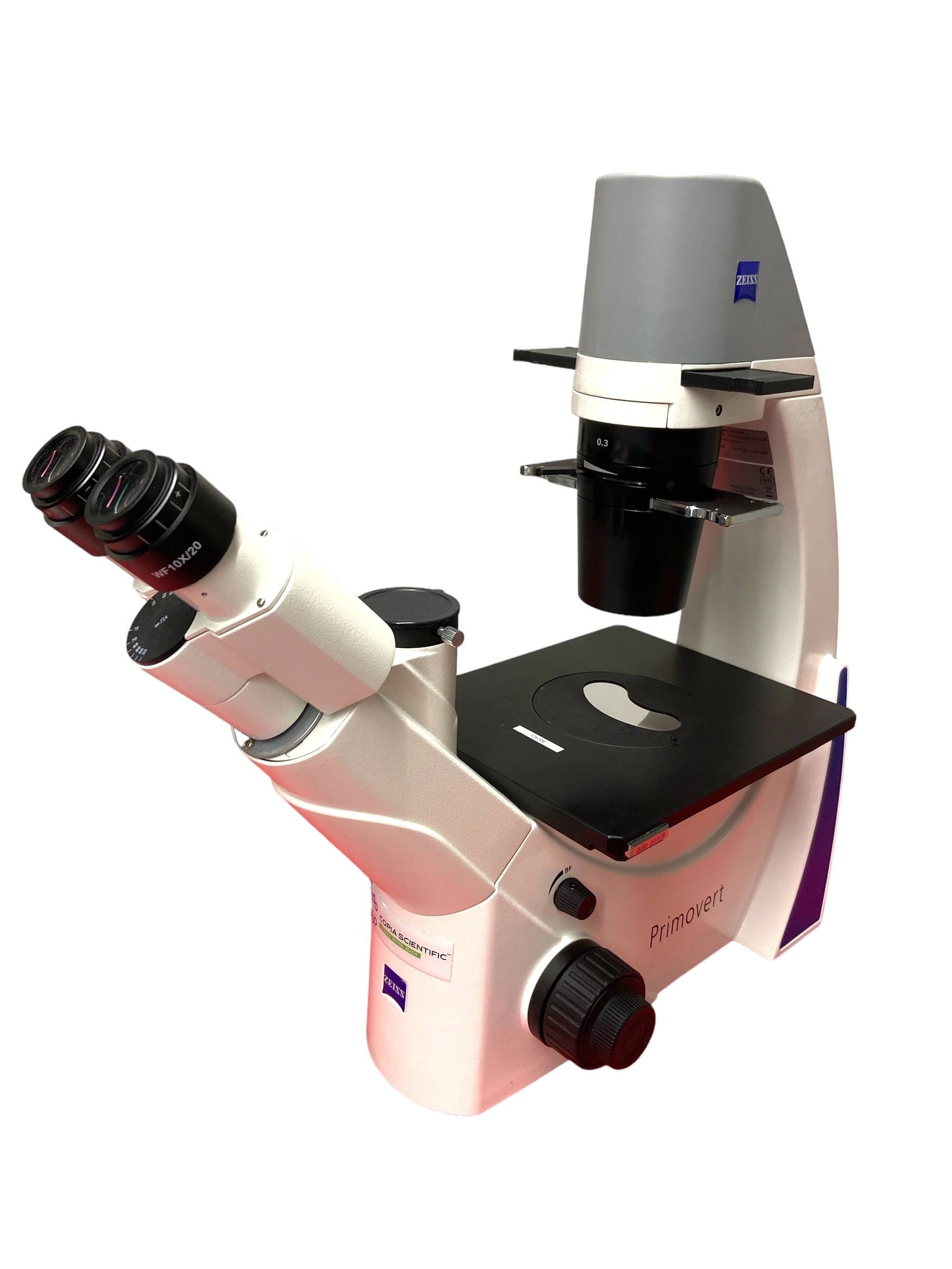 Zeiss Axio Primovert iLED with Epi-Fluorescence 470 nm 415510-1105  Microscope