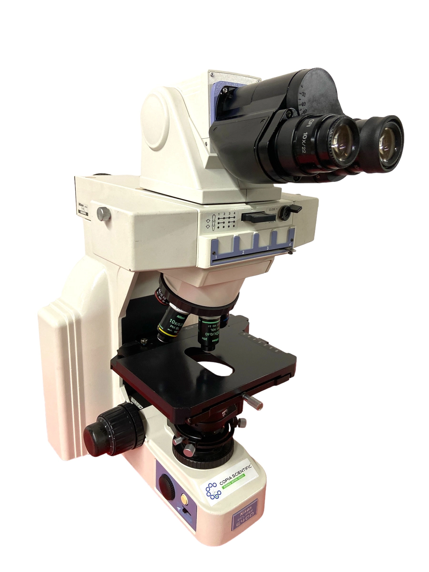 Nikon<br /> Eclipse E400 Upright Fluorescence Binocular   Microscope