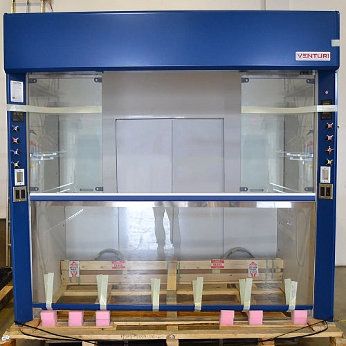 8' Kewaunee Venturi Walk-in Extra-Deep Fume Hood