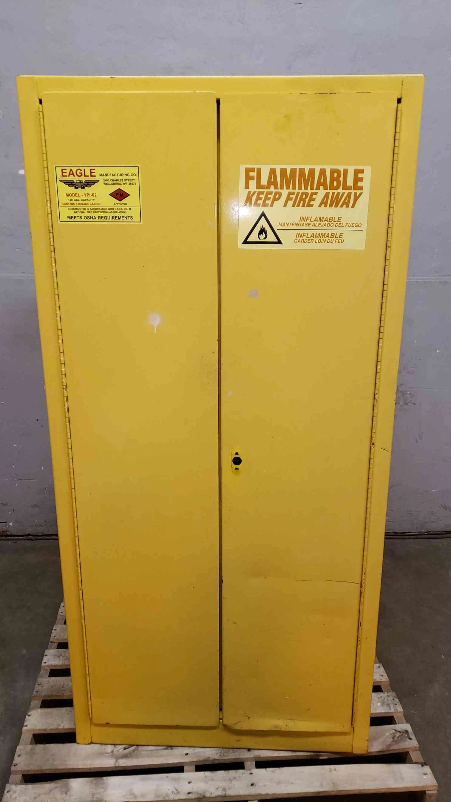 Eagle 120 GAL. Flammable Storage Cabinet YPI-62 (SKU: 107722)