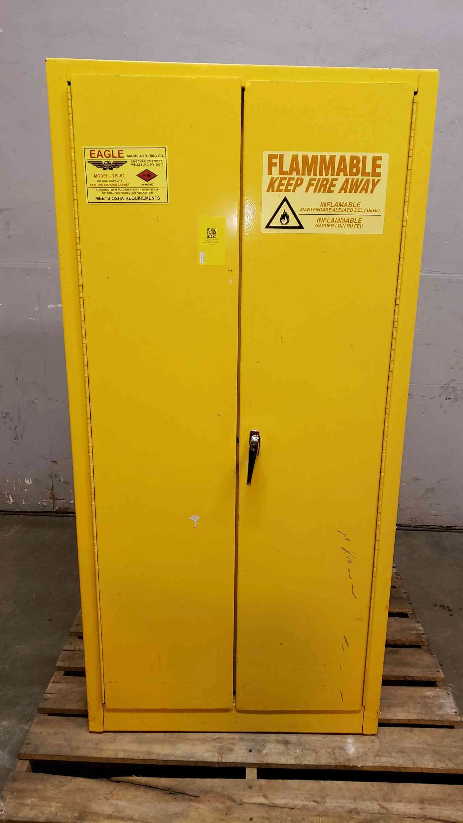 Eagle 120 GAL. Flammable Storage Cabinet YPI-62 (SKU: 107729)