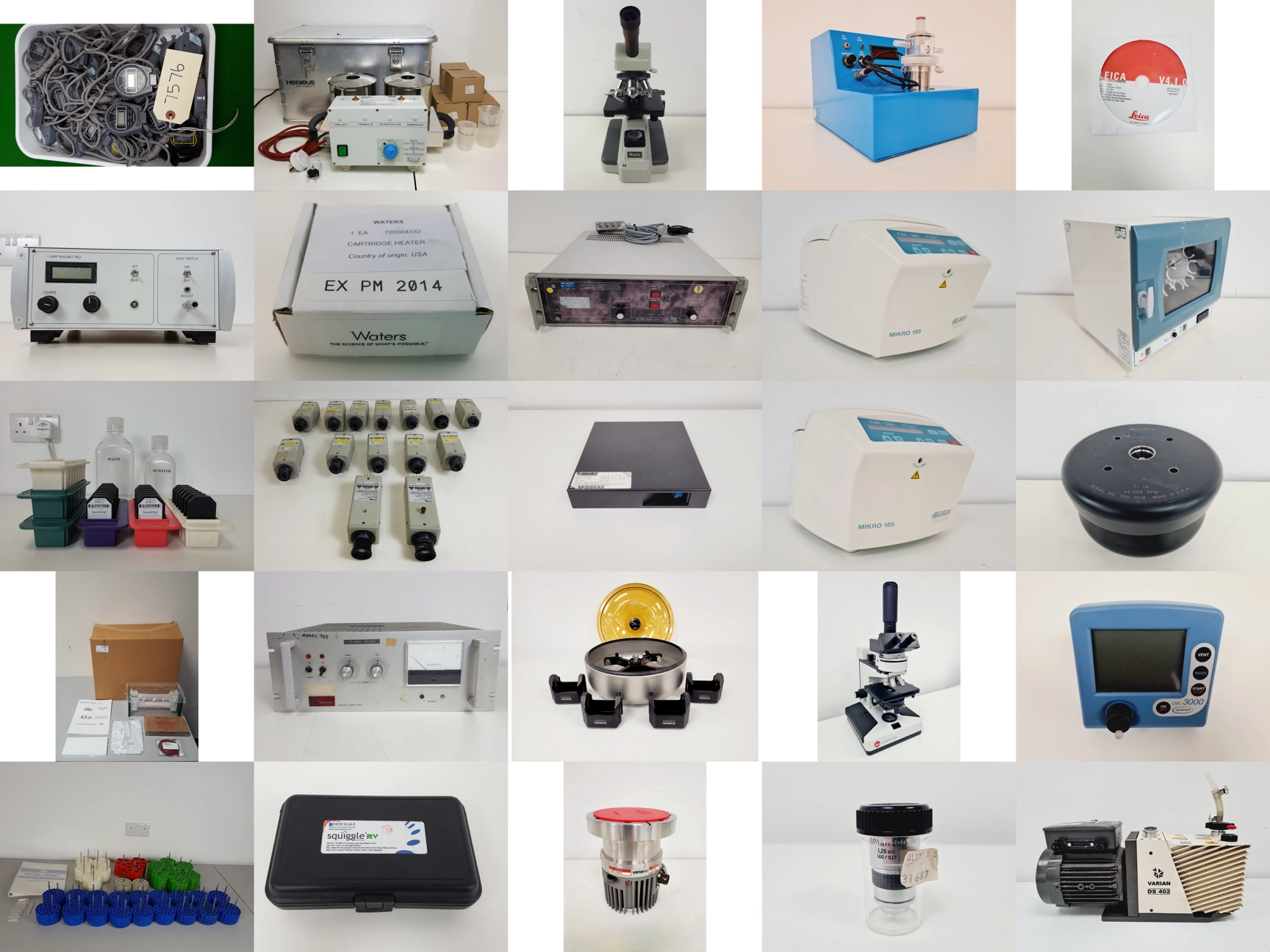 Mixed Job Lot of Laboratory Equipment - Fisher Scientific, Oxford, Vacuubrand