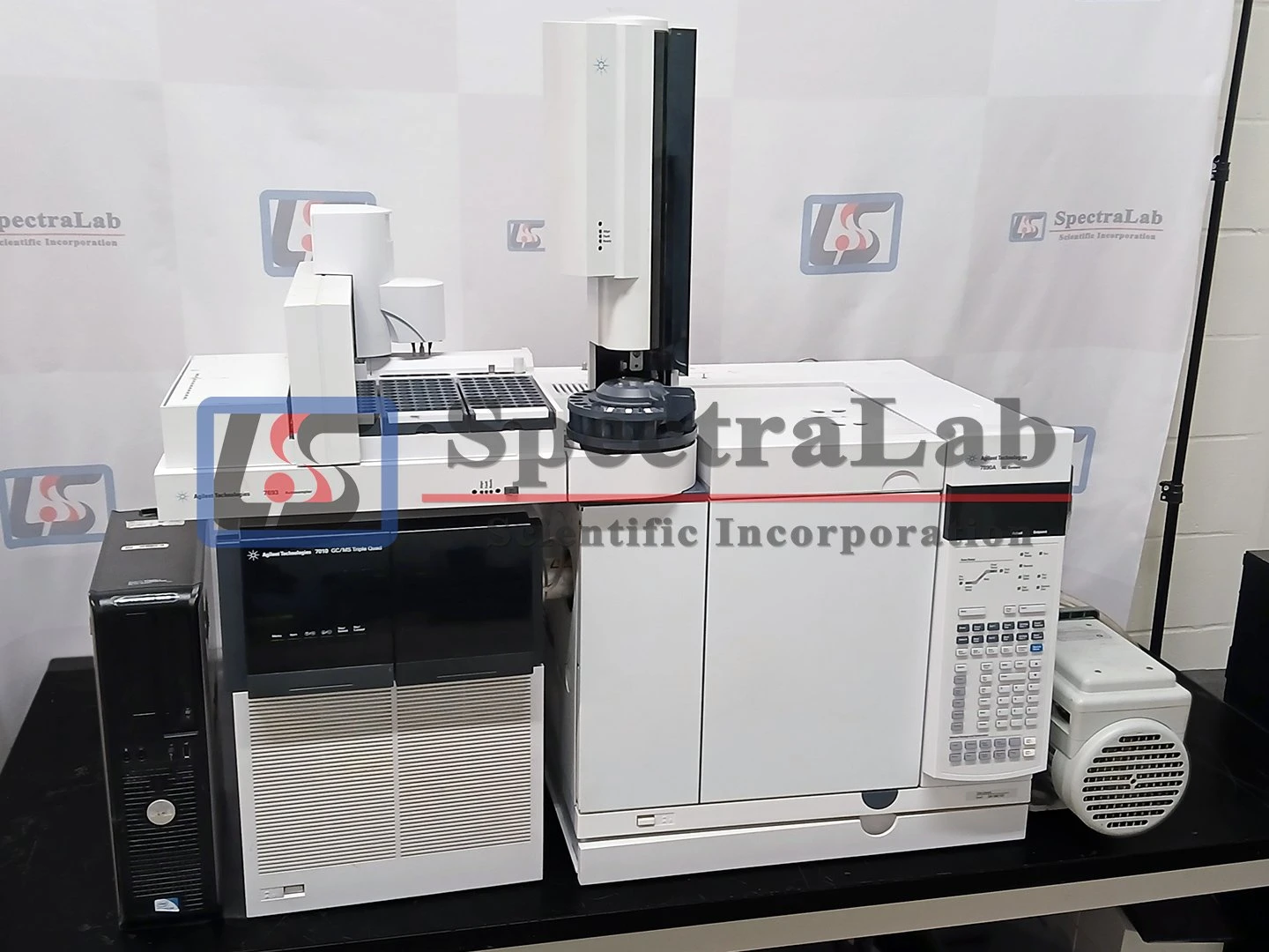 Agilent 7010 Triple Quad and 7890A GC/MS System with 7693 Autosampler
