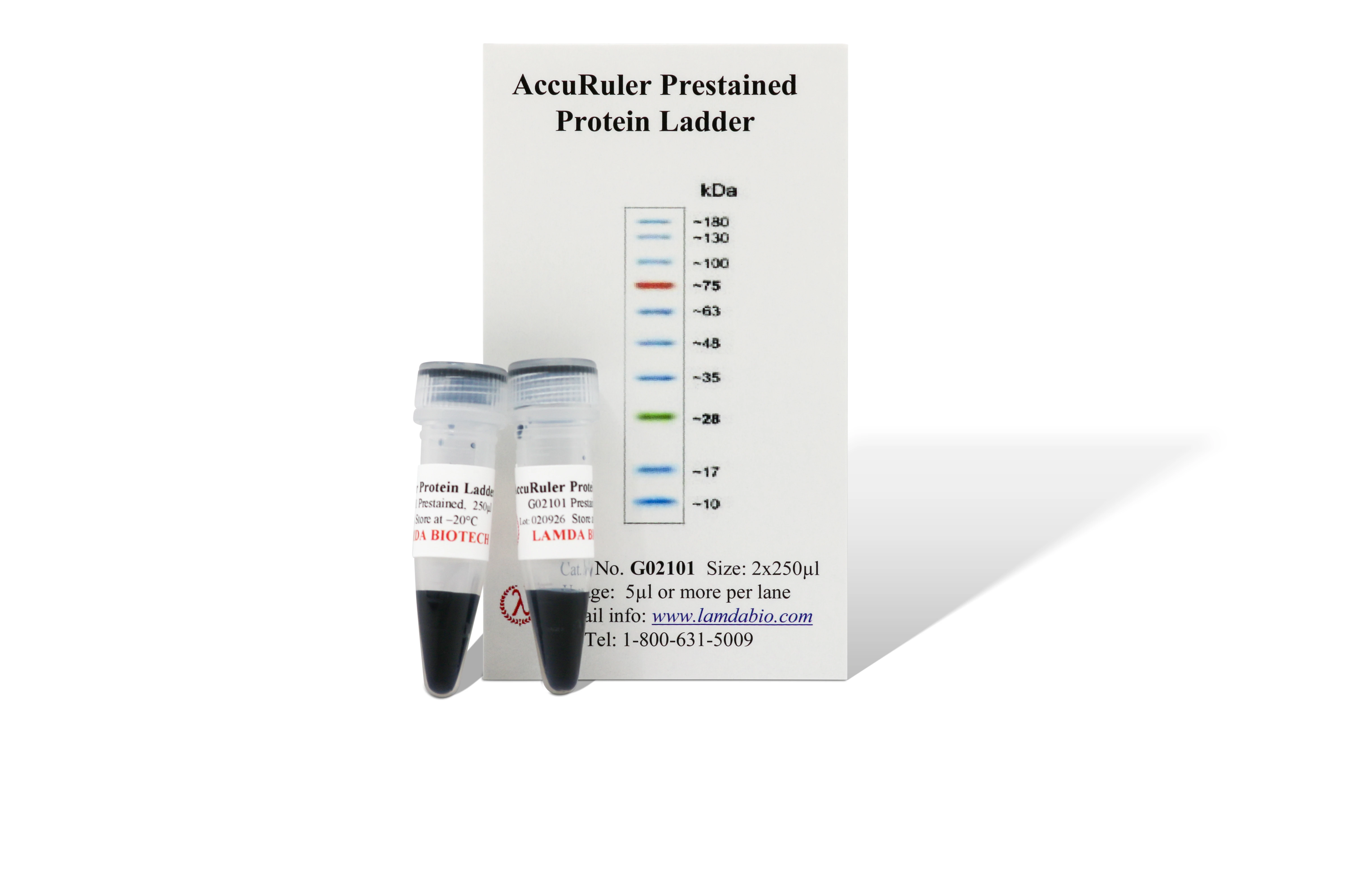 AccuRuler™ Prestained Protein Ladder