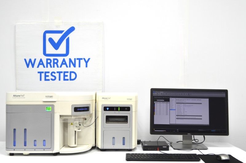 Thermo Attune NxT Acoustic Focusing Cytometer (4)Lasers/(14) Colors/(16)Detectors w/ Autosampler Unit 7