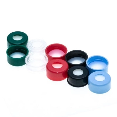 Bellco 11mm Blue Snap Cap, 10mil PTFE Lined (Qty 1000) 2070-07427