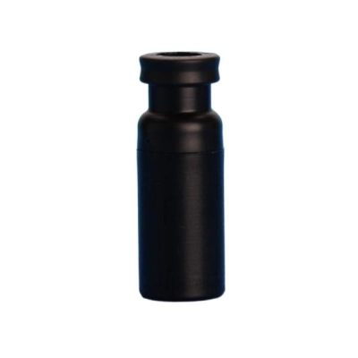 Bellco 1.5mL Black Polypropylene Snap Seal Vial (Qty 1000) 2070-07167