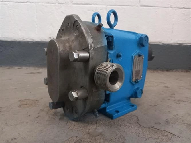 SPX Flow model 015U1 stainless steel positive displacement pump