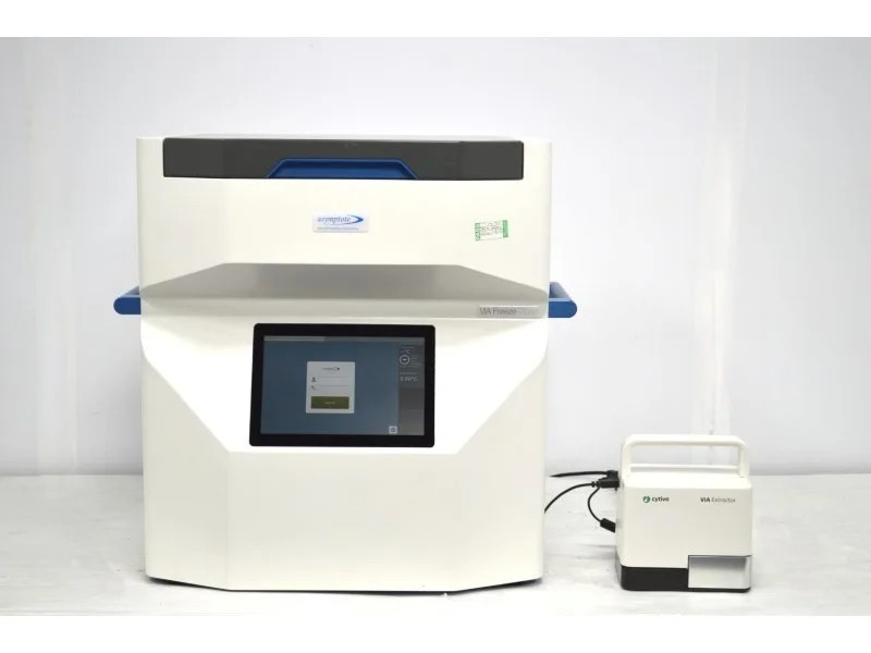 Cytiva GE Asymptote Via Freeze Quad Controlled Rate Freezer w/ Cytiva VIA Extractor Unit 4