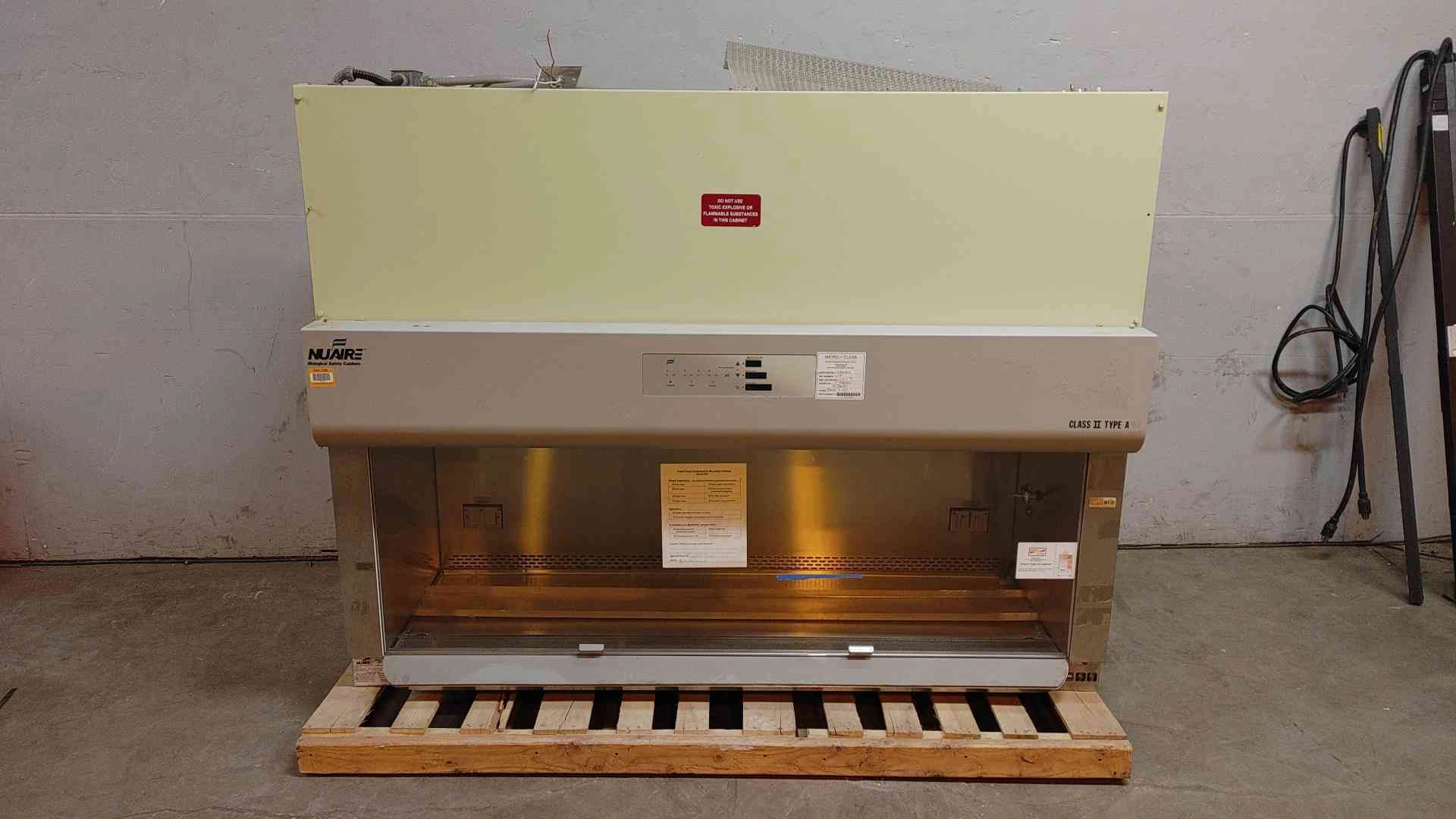 6'6" NuAire Biological Safety Cabinet Class 2 Type A BSC