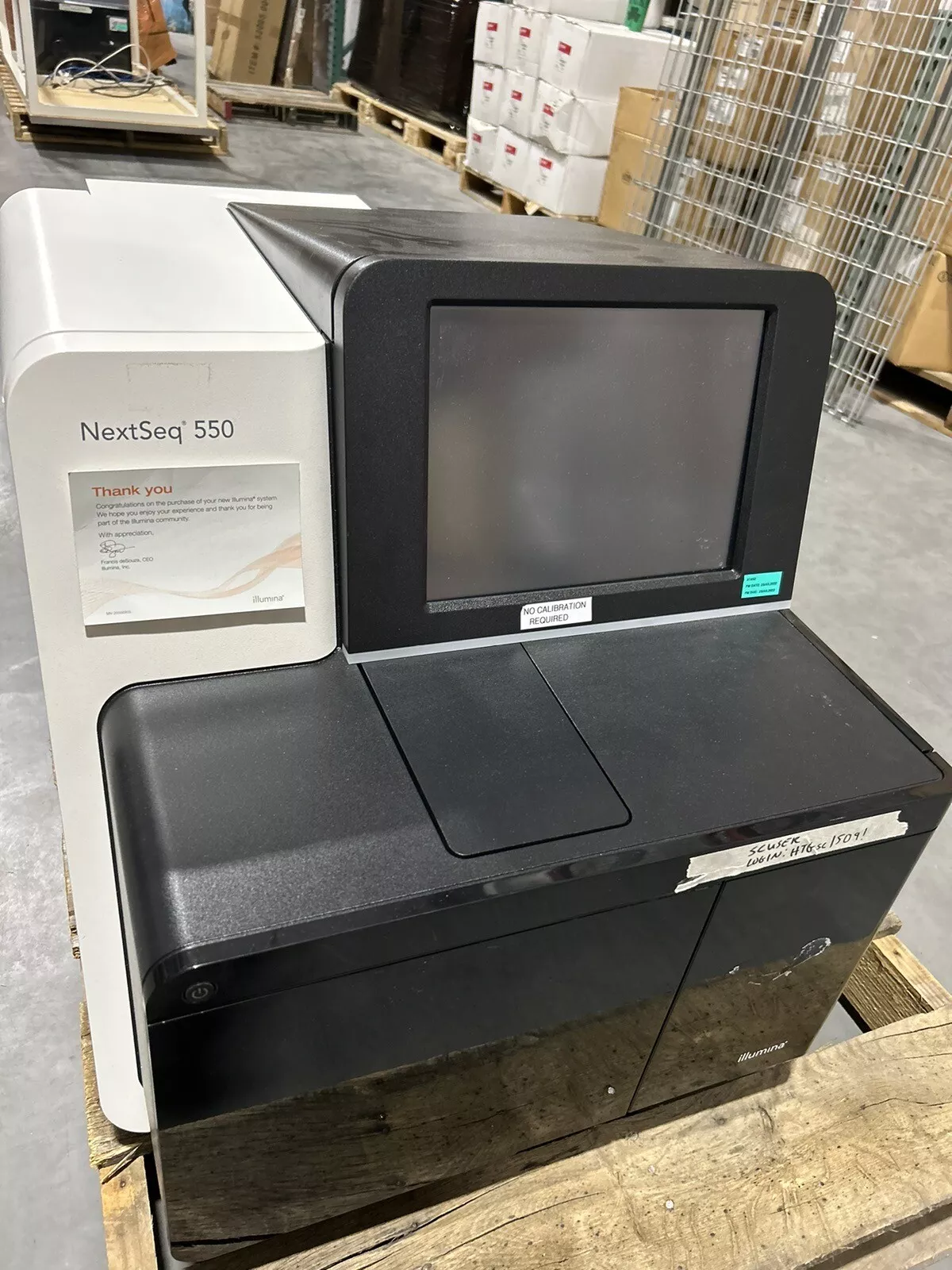 illumina NextSeq 550 DNA RNA Sequencer NGS Next-Generation Sequencing System (model 2017)