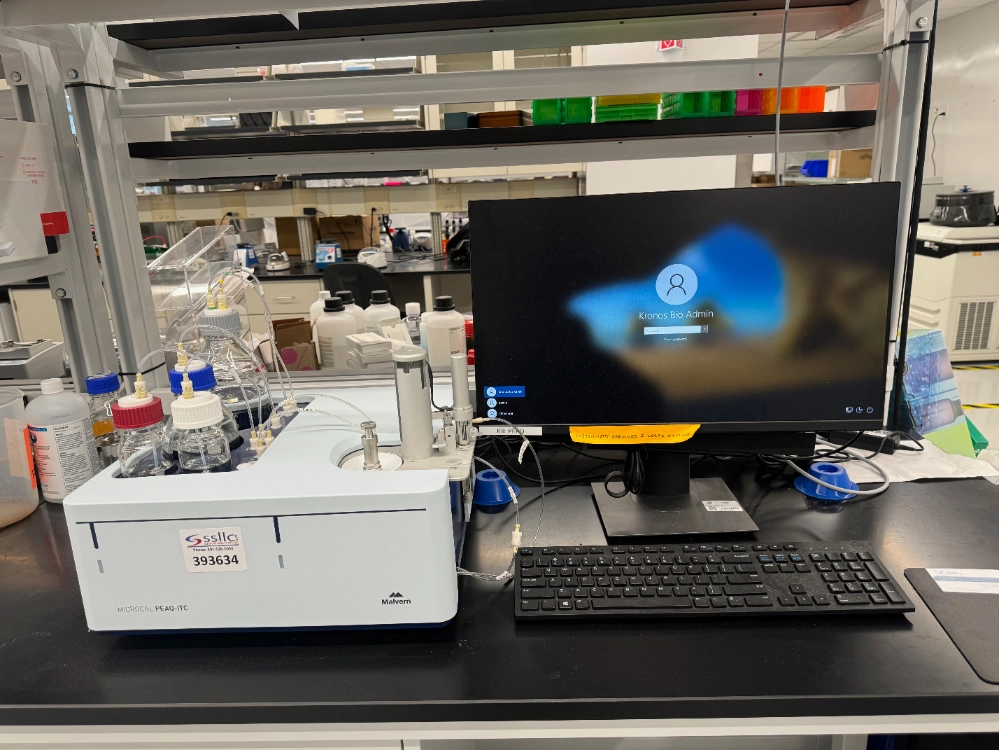 Malvern Microcal-PEAQ-ITC Isothermal Titrating Calorimeter