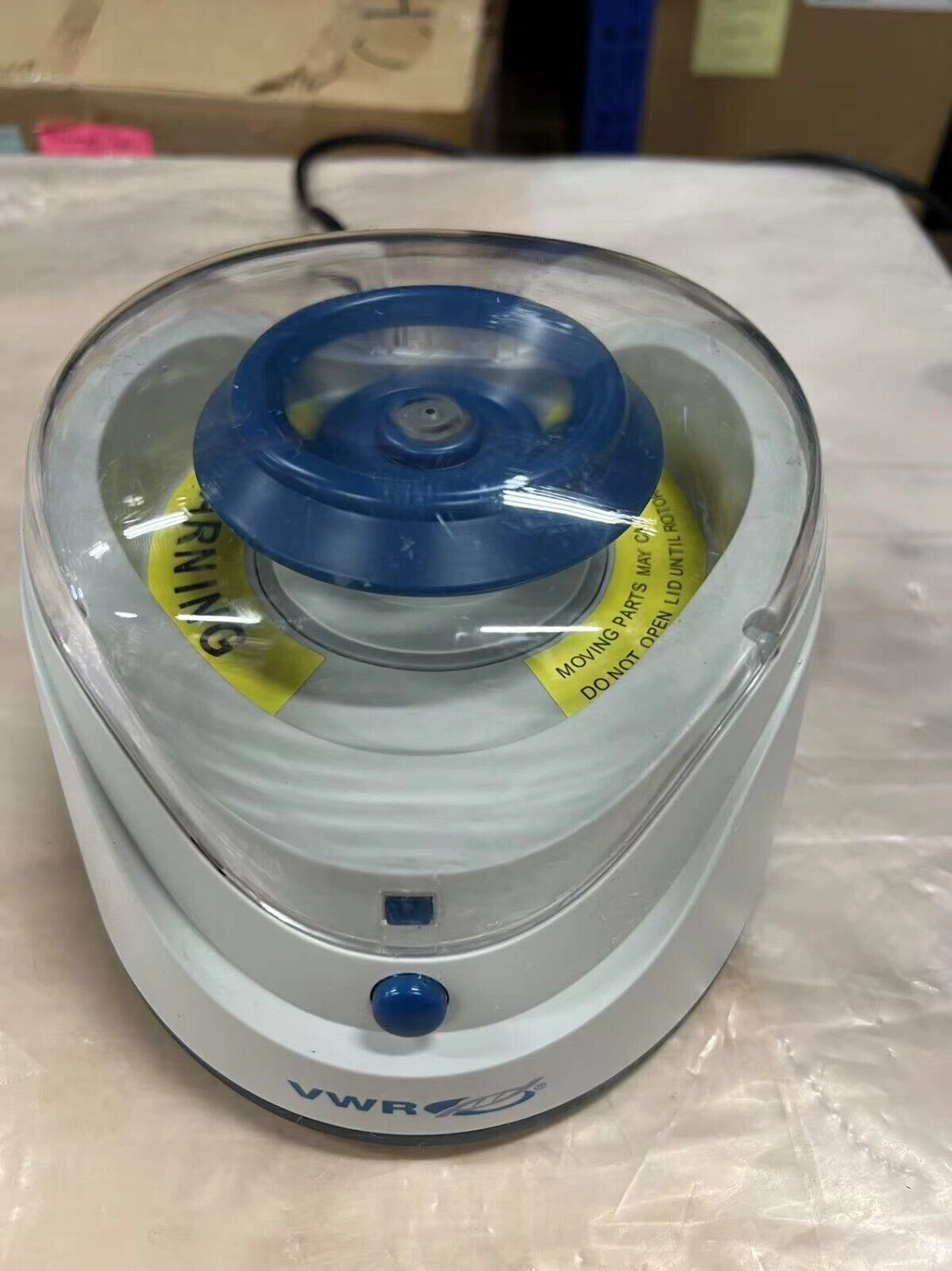 VWR Mini Centrifuge C0803 8 position rotor Power A