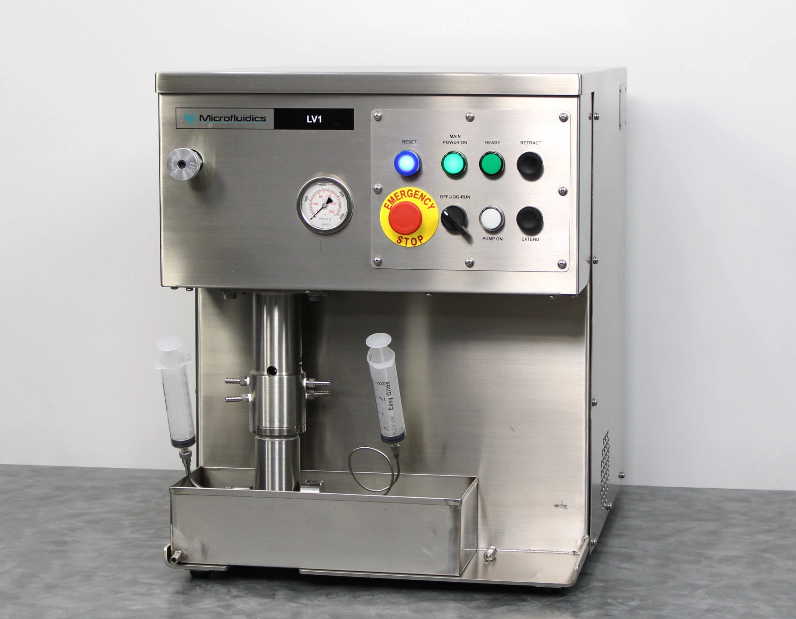 Microfluidics LV1 Electric Microfluidizer Processor Homogenizer Cell Disruptor