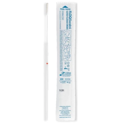 Medschenker Copan Single Minitip Size Nylon Flocked Swab with 80mm (Cs/1000) 501CS01