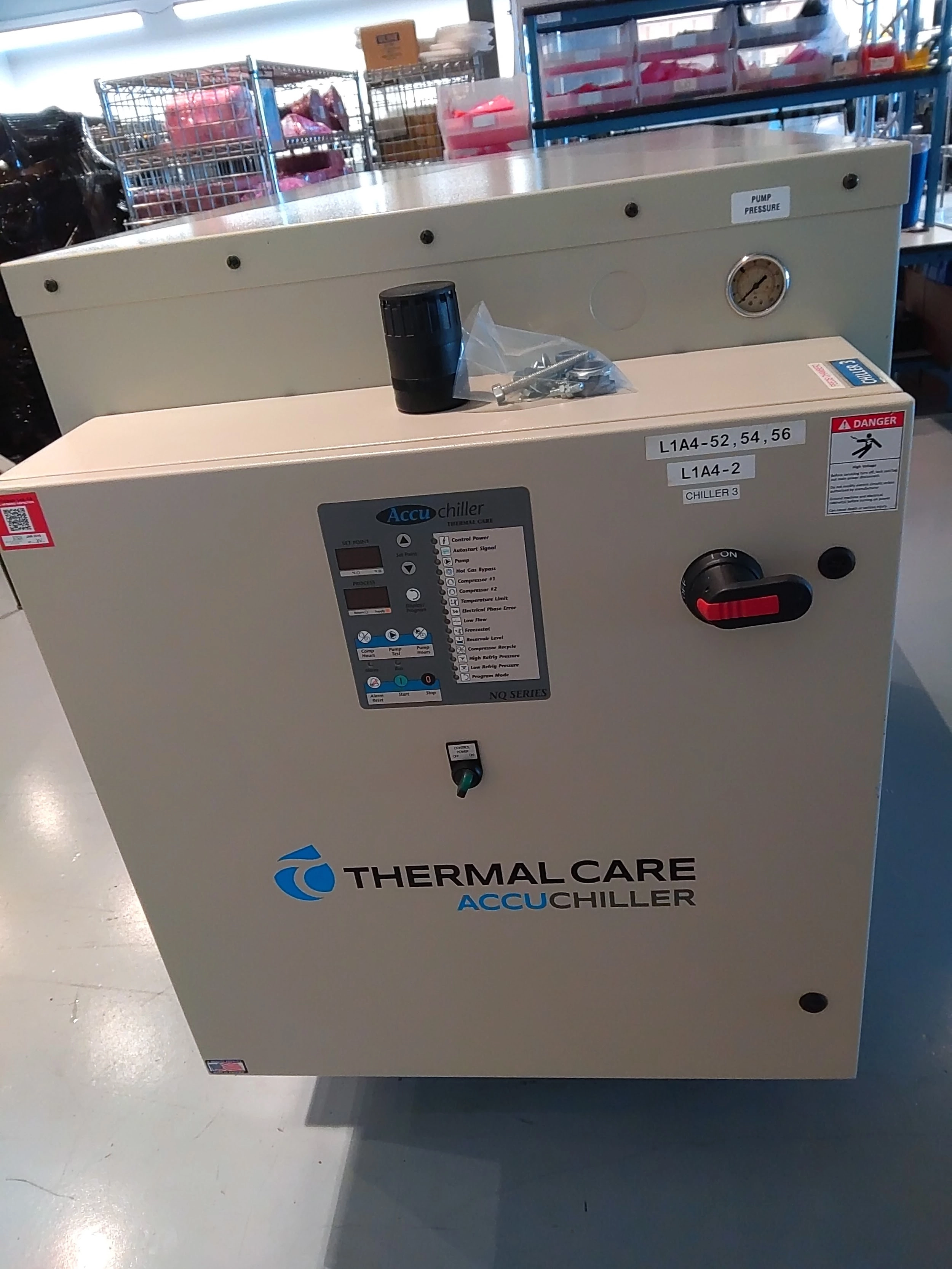 Thermal Care NQR10 Accu Chiller w/ LAVB-12310KA PUB311-SSTST Fan Condenser