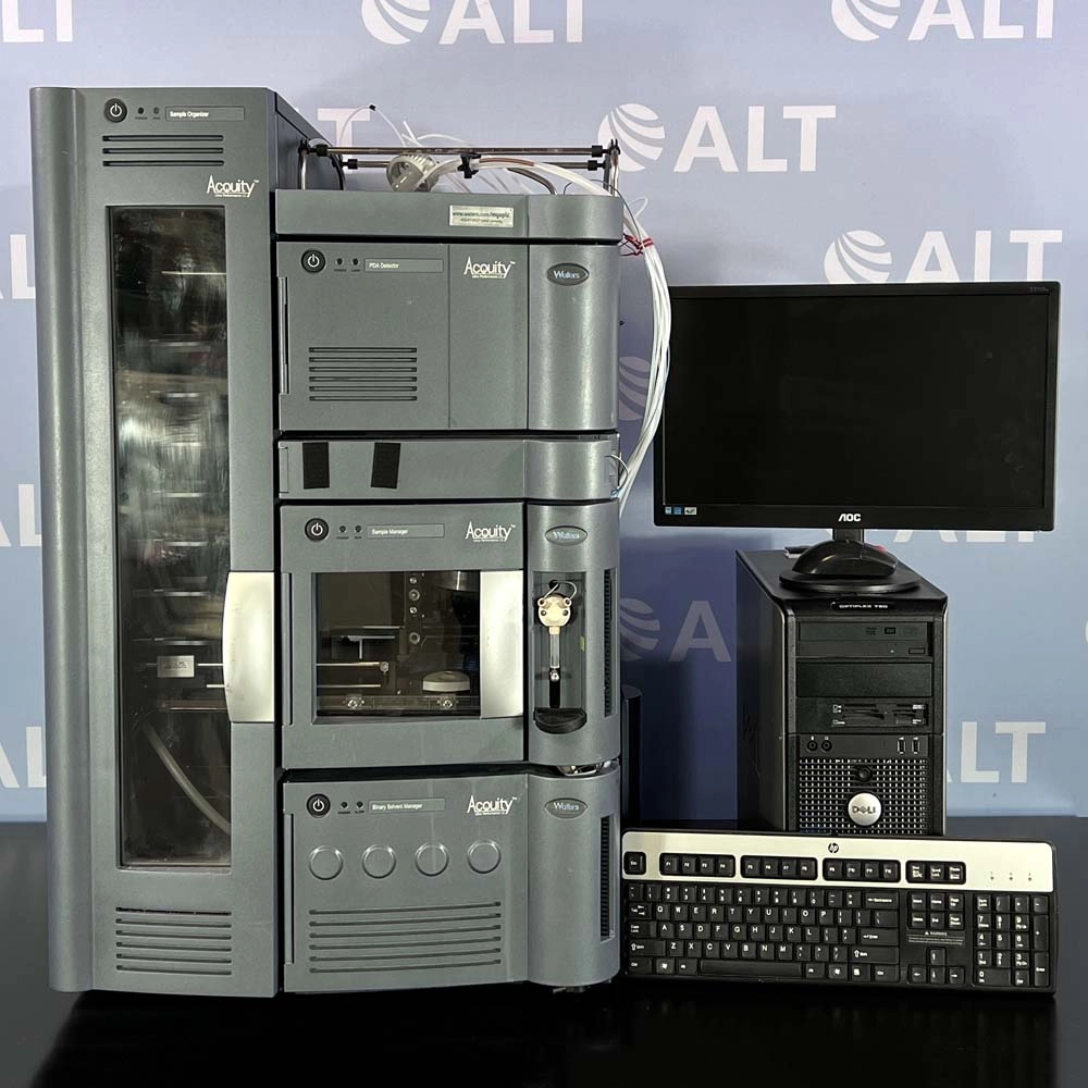 Waters Acquity UPLC System Including PDA Detector, Column Heater, Sample Manager, Binary Solvent Manager And Sample Organizer