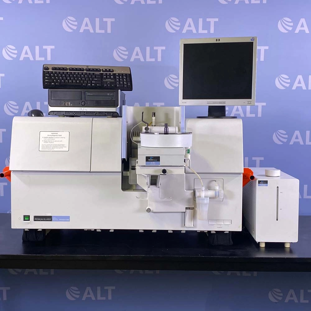 PerkinElmer AAnalyst 600 With Graphite Furnace, AS 800 Autosampler, AA Accessory Cooling System