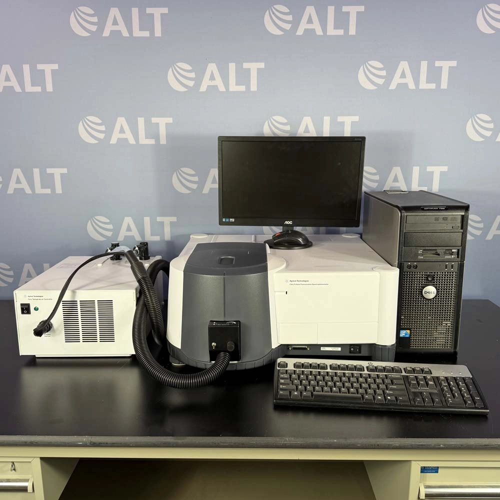 Agilent G9800A Cary Eclipse Fluorescence Spectrometer With G9844A Cary Temperature Controller 