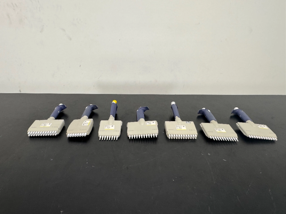 Rainin Pipet-Lite LTS Multichannel Pipettes - Quantity 7