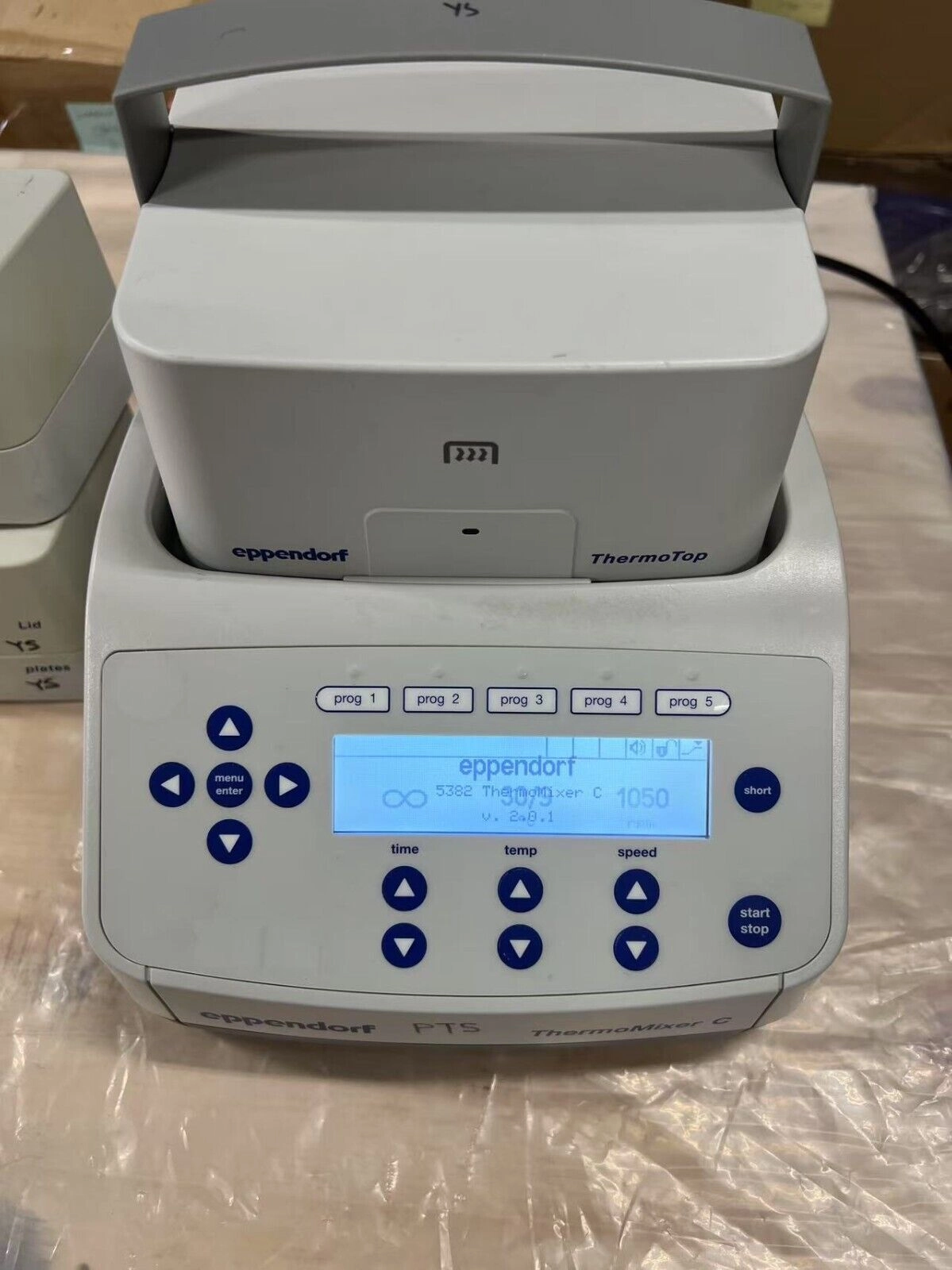 Eppendorf Thermomixer C 5382 working with Thrmo To