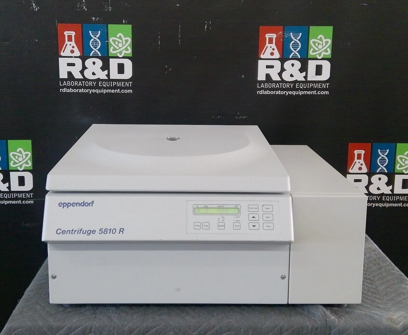 Eppendorf 5810R Refrigerated Benchtop Centrifuge w/Rotor, Buckets, Inserts 120v