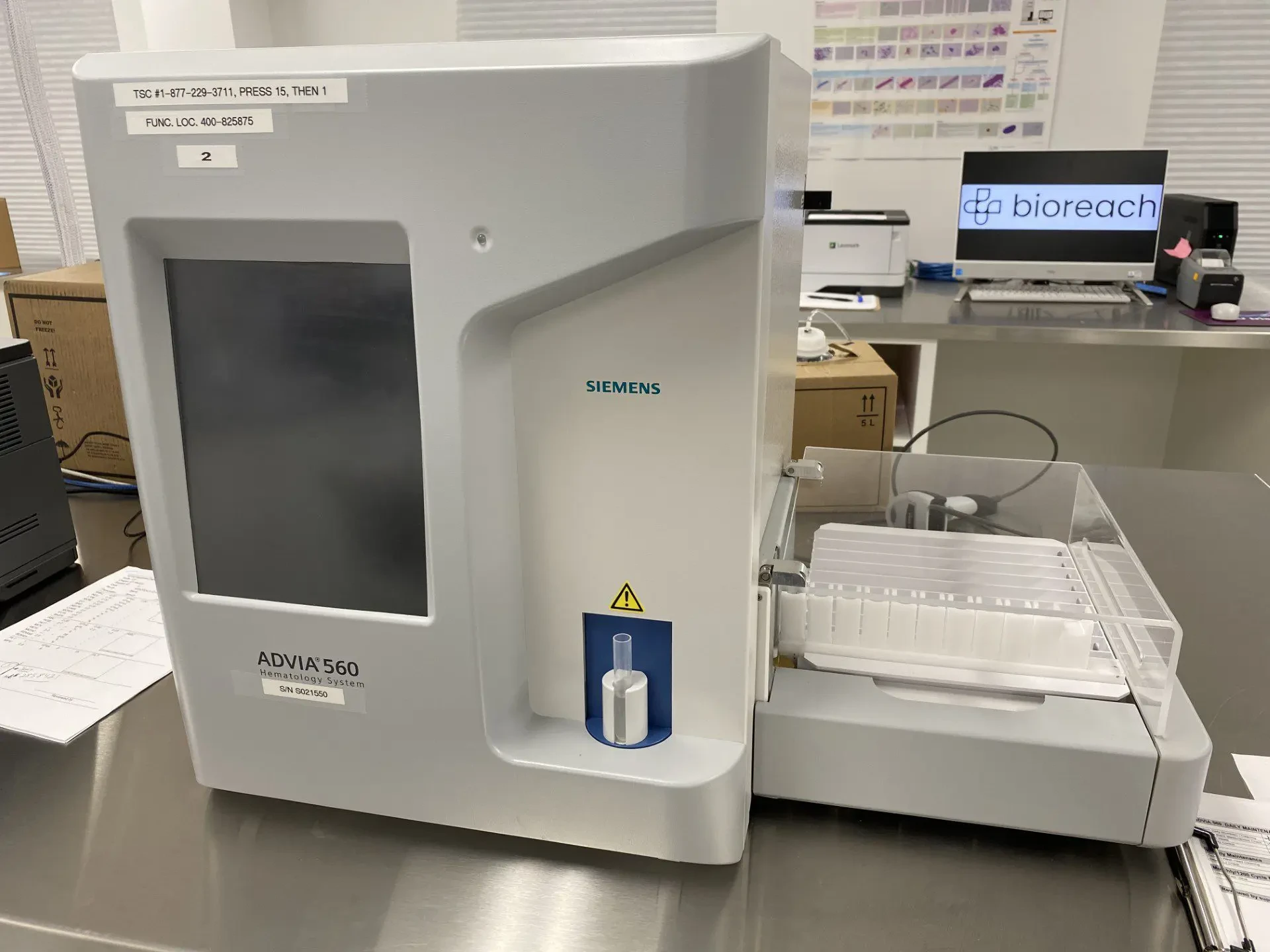 Siemens Advia 560 Hematology System