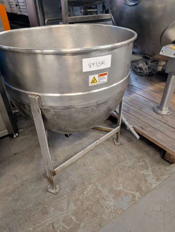 60 Gallon Lee SS Hemispherical Kettle, 90 PSI