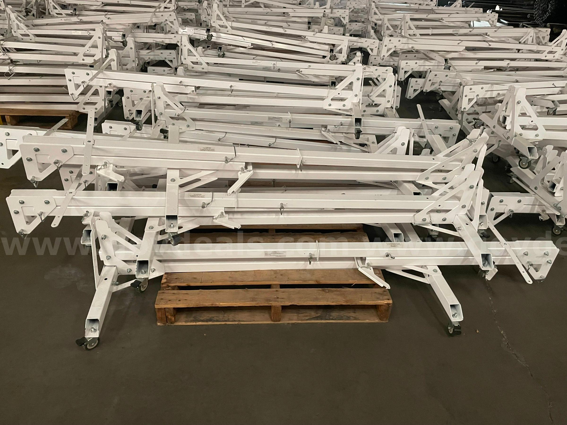 Surplus Overbed Stand with Light 120 Pallets