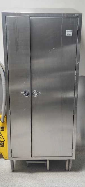 Lot 210 Listing# 954881 Stainless Steel Storage Cabinet