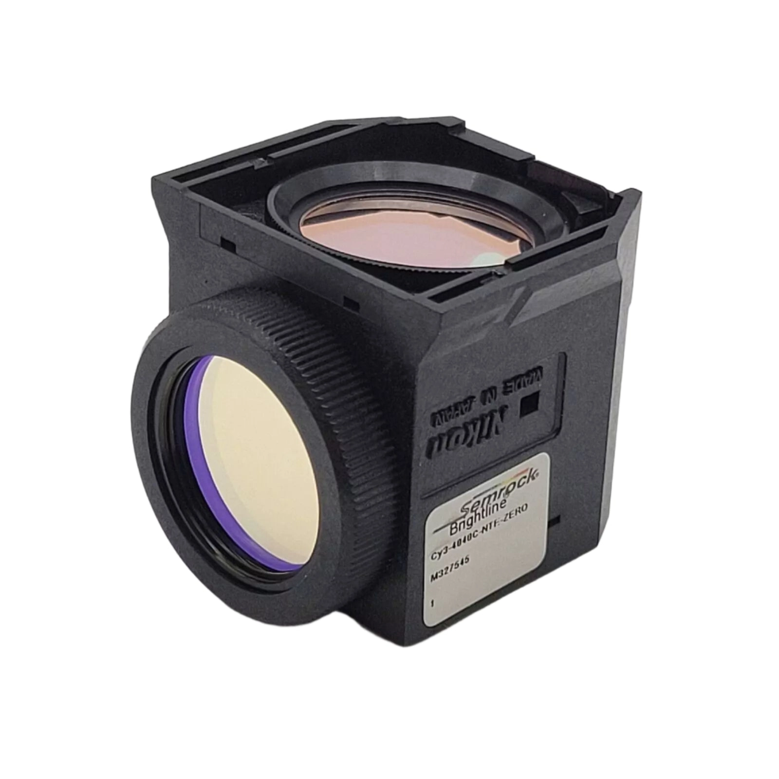 Nikon Microscope Semrock Brightline Fluorescence Filter Cube Cy3-4040C-NTE-ZERO